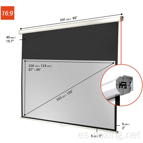 Pantalla de proyector de techo 4K CINE CINE CINE PROYECTOR